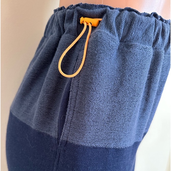 FREE PEOPLE |  two toned joggers with neon orange drawstring - Picture 12 of 13